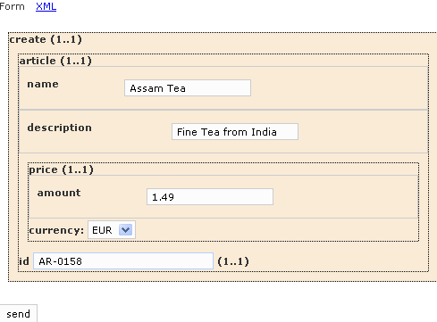 Dynamic Created Request Form